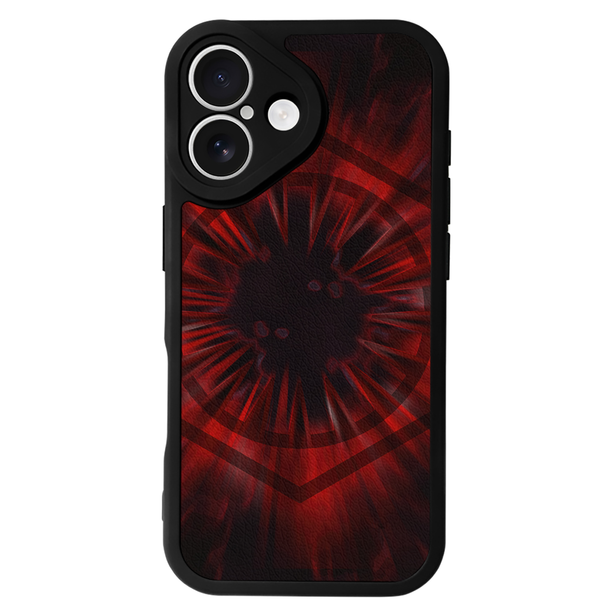 （画像用） スター・ウォーズ Star Wars 【iPhone 16シリーズ対応】シリコンスマホケース（レザー調） 材質：シリコン